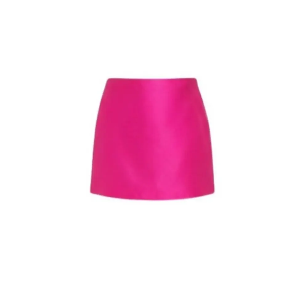 TUCKERNUCK Hot Pink Dupioni Opal Skirt Size 0 NWT Retail $98 Tuckernuck - Picture 8 of 8
